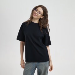 Футболка унисекс премиум AURA, черный