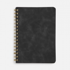 Ежедневник Spiral, недатированный, черный