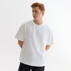 Футболка унисекс RUST, 100% хлопок, 240 гр., белая (теплый тон), размер M