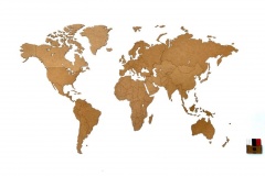    World Map Wall Decoration Medium, 