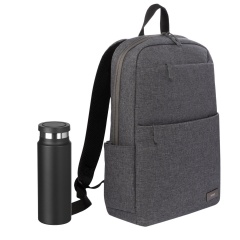 Подарочный набор Forst, Allegra, черный (рюкзак, термобутылка)