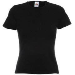  "Lady-Fit Crew Neck T", _XL, 95% /, 5% , 210 /2