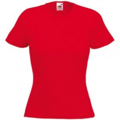  "Lady-Fit Crew Neck T", _L, 95% /, 5% , 210 /2