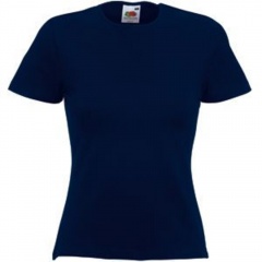  "Lady-Fit Crew Neck T",  -_XL, 95% /, 5% , 210 /2