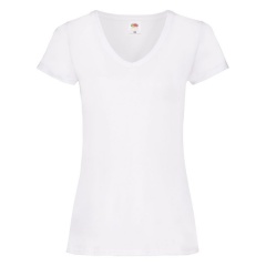  "Lady-Fit V-Neck T", _XS, 95% /, 5% , 200 /2