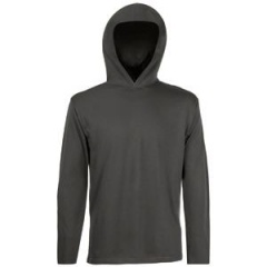  "Long Sleeve Hooded T",  _2XL, 100% /, 160 /2