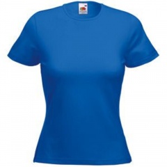  "Lady-Fit Crew Neck T", -_S, 95% /, 5% , 210 /2