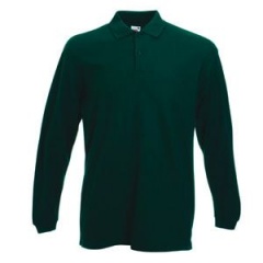  "Long Sleeve Polo", -_XL, 100% /, 180 /2