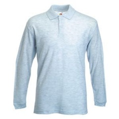  "Long Sleeve Polo", _2XL, 90% /, 10% /, 180 /2