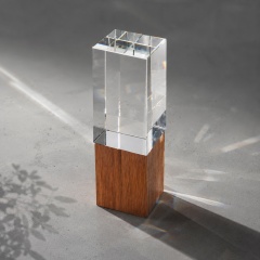 ������� Wood and glass