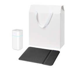 Подарочный набор Cloud NEO, Ноnor, черный (увлажнитель воздуха, зарядное устройство)