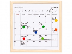      Whiteboard calendar