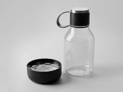 Бутылка для воды 2-в-1 Dog Bowl Bottle со съемной миской для питомцев, 1500 мл