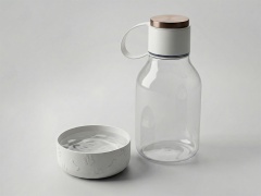 Бутылка для воды 2-в-1 Dog Bowl Bottle со съемной миской для питомцев, 1500 мл