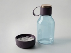 Бутылка для воды 2-в-1 Dog Bowl Bottle со съемной миской для питомцев, 1500 мл