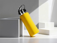 Бутылка для воды Bottle C1, сталь, soft touch, 600 мл
