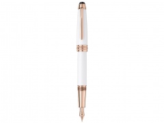   White Solitaire Red Gold Classique,  
