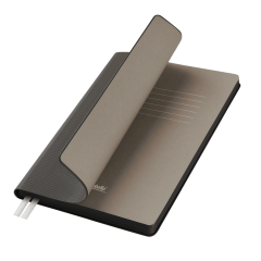 Ежедневник Rain недатированный, серый (без упаковки, без стикера)