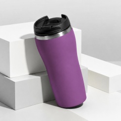 ����������� Double wall mug �1 soft-touch, 350 ��