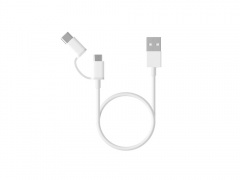  Mi 2-in-1 USB Cable Micro-USB to Type C, 30 