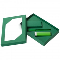 Набор Energy: аккумулятор и ручка, зеленый
