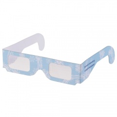 Ќовогодние 3D очки Ђ—нежинкиї, голубые