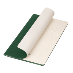 Блокнот Corsa slim, зеленый