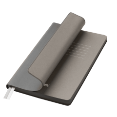 Ежедневник Moon river недатированный, серый