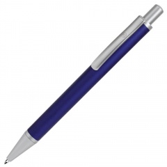 CLASSIC, ручка шарикова¤, синий/серебристый, металл