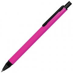 IMPRESS, ручка шарикова¤, розовый/черный, металл  
