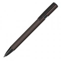 OVAL, ручка шарикова¤, графит/черный, металл