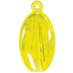 CLACK, держатель для ручки, прозрачный желтый, с системой 'break-off', пластик
