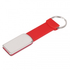 USB flash-карта "Flexi" (8Гб), красный, 8,5х2х0,5 см, металл, пластик