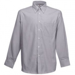  "Long Sleeve Oxford Shirt", -_M, 70% /, 30% /, 135 /2