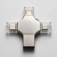 USB-флешка 3.0 на 32 Гб 4-в-1 Ultra в подарочной коробке