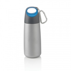 Бутылка для воды с карабином Bopp Mini, 350 мл, синий
