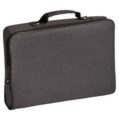 Конференц-сумка "Folder"; черная; 39,5х30х5 см; полиэстер