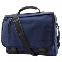 Конференц-сумка с отделением для ноутбука "Portfolio"; синий; 39,5х30х7 см; полиэстер