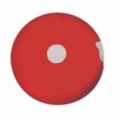 Рулетка "Кнопка" (1,5 м); красный; D=5 см; H=1,2 см; пластик