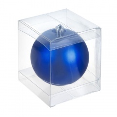 ѕрозрачна¤ коробка дл¤ пластиковых шаров 8 см